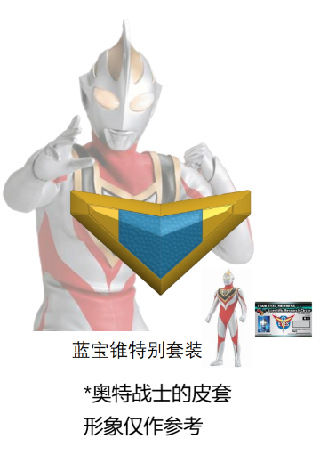 盖亚奥特曼-蓝宝锥特别套装 | Hpoi手办维基