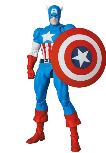 MAFEX 编号217 漫威系列 美国队长 漫画版 | Hpoi手办维基