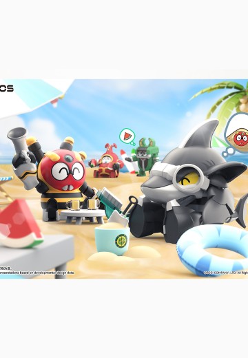 QOSMOS 铁甲小宝系列 第二弹：鲨鱼辣椒+蜘蛛侦探