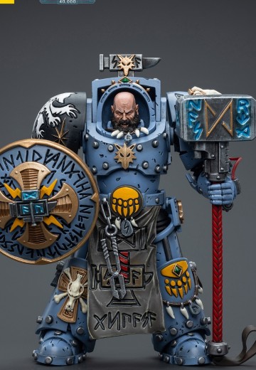 战锤40000 太空野狼 阿贾克.石拳 | Hpoi手办维基