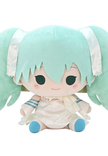 大家的抽赏 初音未来 Memorial Collection  A奖 坐姿毛绒玩偶 初音未来 光明款 | Hpoi手办维基