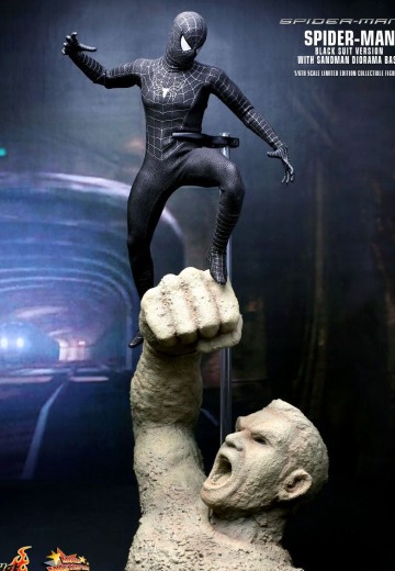 MMS165 蜘蛛侠3 黑衣蜘蛛侠  沙人地台套装 限量珍藏人偶