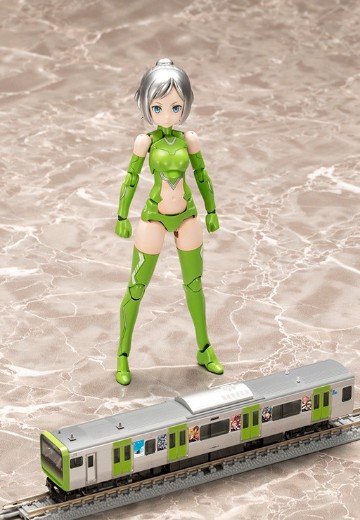 女神装置 SOL黄蜂 CRAFTMANSHIP配色 与 先头车博物馆 E235系 山手线 电车 套装 | Hpoi手办维基