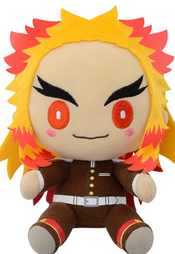 一番赏 鬼灭之刃 ～鬼杀之志 二～ E奖 小小子毛绒玩偶 炼狱杏寿郎 | Hpoi手办维基