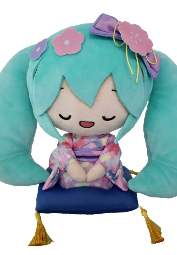 初音未来 毛绒玩偶 蓝色 | Hpoi手办维基