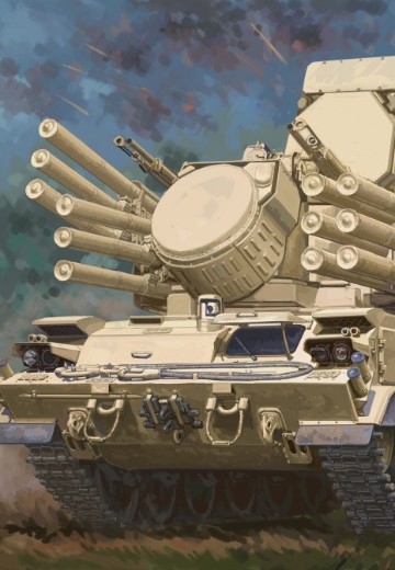 编号:01093 1/35 装甲车辆系列 96K6“铠甲”-S1履带式防空系统 | Hpoi手办维基