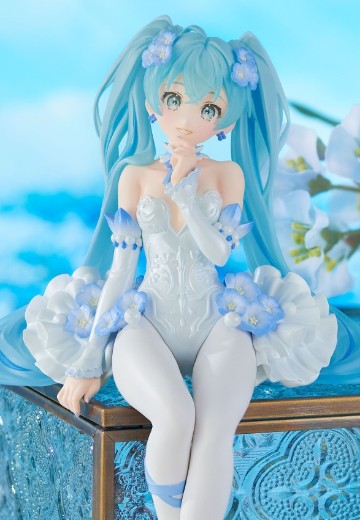 压泡面 初音未来 花仙子 粉蝶花 | Hpoi手办维基