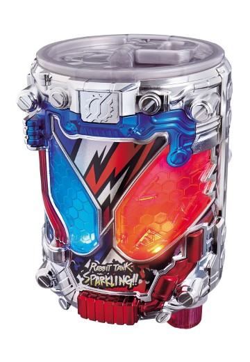 假面骑士创骑系列 SUPER BEST DX兔子坦克气泡罐
