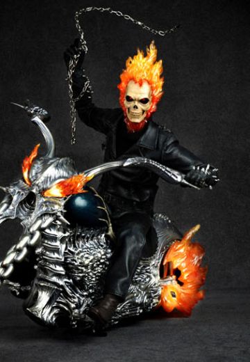 MMS133 灵魂战车 恶灵骑士 恶灵摩托套装 限量珍藏人偶 | Hpoi手办维基