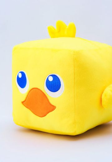 最终幻想系列 方形毛绒玩偶 陆行鸟 中码 | Hpoi手办维基