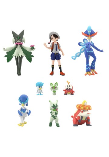 宝可梦比例世界 帕底亚地区套装 | Hpoi手办维基