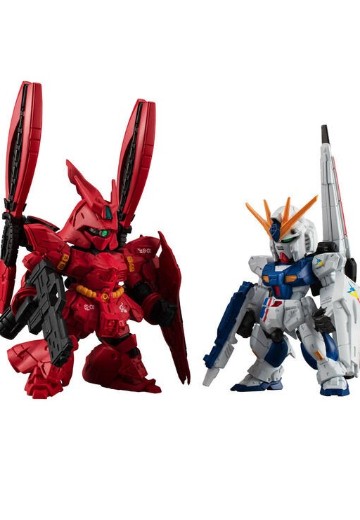 FW 高达大集结 深化版  RX-93ff Nu高达+MSN-04FF 沙扎比