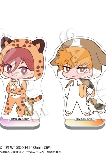 蓝色监狱 亚克力立牌 vol.1 Q版 夜晚派对 千切豹马 与 国神炼介