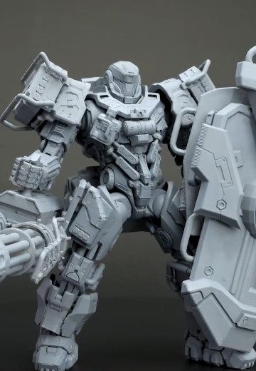 灵笼 至臻级X·重立体·猎荒者小队 重立体·防御型