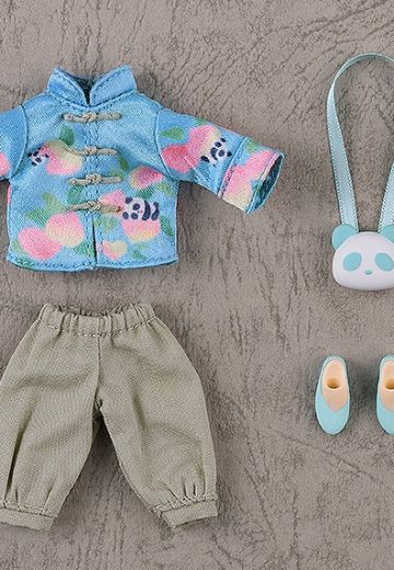 粘土娃 服装套组 短版裤装旗袍（熊猫/龙） | Hpoi手办维基