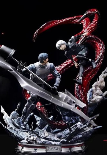 东京喰种 金木研 VS 亚门钢太郎 | Hpoi手办维基