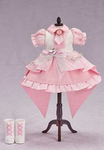 粘土娃 服装套组 偶像风格服装：女孩（浅粉红） | Hpoi手办维基