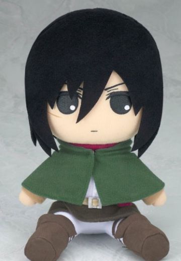 进击的巨人 毛绒玩偶 三笠2 | Hpoi手办维基