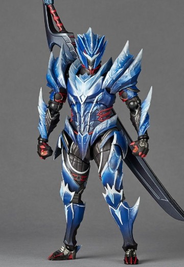 转轮科技 惊奇山口式 怪物猎人崛起：曙光 男剑士猎人 冰狼龙套装 | Hpoi手办维基