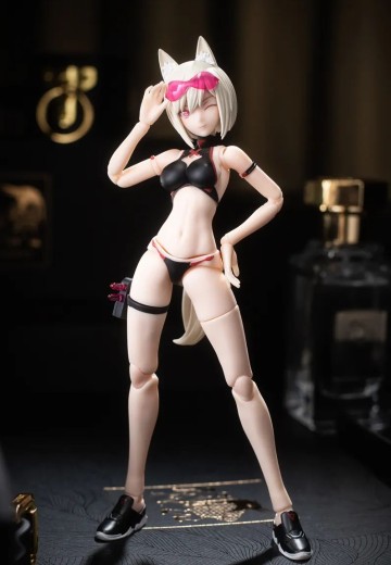 雪滴花计划 黑色泳装形态 WOLF-001迅狼 | Hpoi手办维基