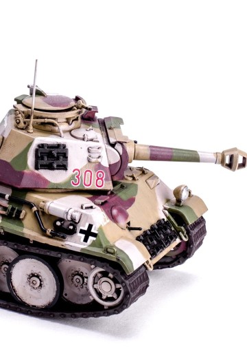 WWT-007 卡通世界大战 德国中型坦克PzKpfw V“黑豹” | Hpoi手办维基