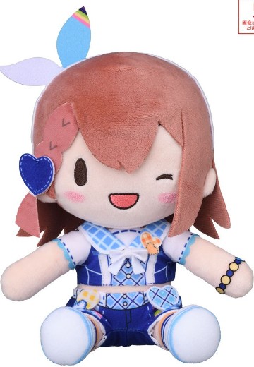 世界计划 多彩舞台 feat.初音未来 软绵绵玩偶 花里实乃里 在这里RE:START! M尺寸 | Hpoi手办维基