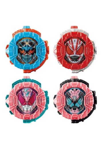 假面骑士时王系列 DX歌查德+极狐+利维斯骑士手表