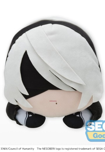 TV动画 尼尔：自动人形ver.1.1a 2B（寄叶二号B型）趴趴毛绒玩偶 LL尺寸 | Hpoi手办维基