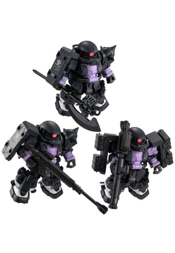 MOBILITY JOINT 高达 黑色三连星 高机动型扎古II  三件套