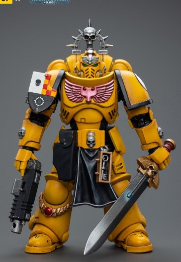 战锤40000 帝国之拳 装备动力剑的副官 | Hpoi手办维基