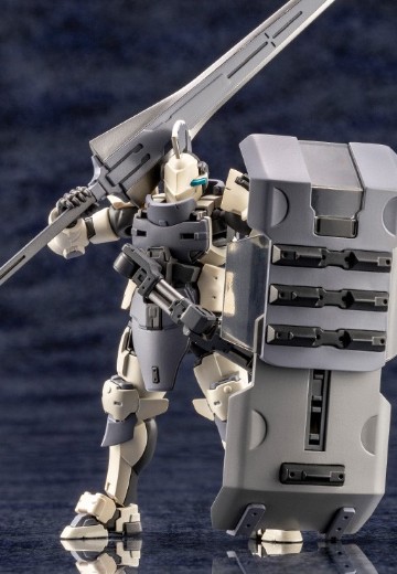 六角机牙 牙机将 装甲型：骑士 白色