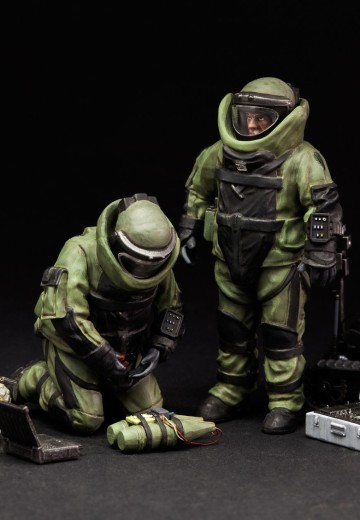 HS-003 美国爆炸物处理专员及排爆机器人 | Hpoi手办维基