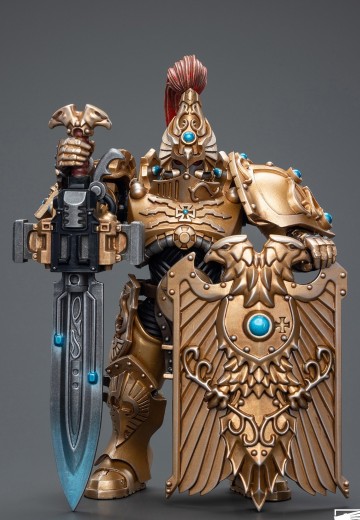 战锤40000 皇帝禁军 装备哨戒之刃和戍卫盾牌的禁军卫队