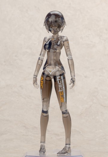 ARCTECH可动系列 SP004 可动人型素体 透明黑限定版