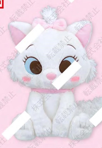 猫儿历险记 巨型脸红玩偶 坐姿款