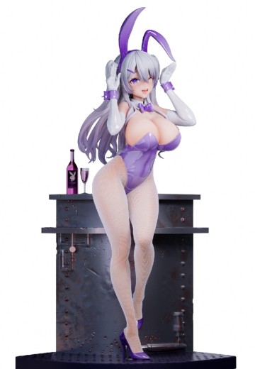 兔女郎：汐娅 温感漆&3D水晶眼&创意场景