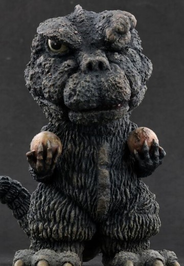 Q版拟真 哥斯拉大战黑多拉 哥斯拉（1971）富士裾野激战 | Hpoi手办维基