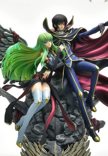 CMCGR-03S CODE GEASS 反叛的鲁路修R2 鲁路修·兰佩路基 与 C.C. | Hpoi手办维基