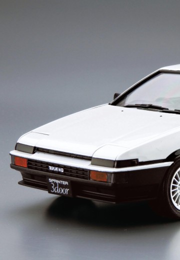 汽车模型系列 No.5 丰田 AE86 Sprinter Trueno GT-APEX 1985款 | Hpoi手办维基