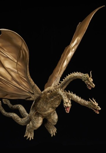 东宝大怪兽系列 怪兽总攻击 基多拉（1968）飞行版 | Hpoi手办维基