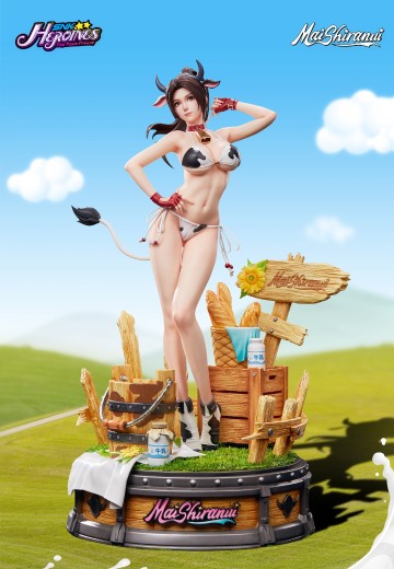 SNK女神大乱斗 SNK正版授权收藏级雕像 不知火舞 | Hpoi手办维基