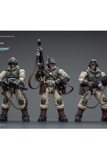 战锤40000 星界军 装备宏声野战炮的野战炮组 炮兵 | Hpoi手办维基