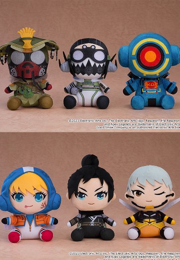 APEX英雄 毛绒玩偶 恶灵/寻血猎犬/动力小子/探路者/沃特森/瓦尔基里