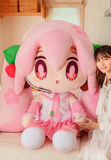 DOQUTE 樱花未来 超特大毛绒玩偶