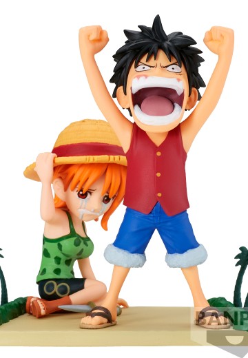 WCF名场面 航海王  路飞与奈美 “路飞救美（那是当然的！！！！！）” | Hpoi手办维基