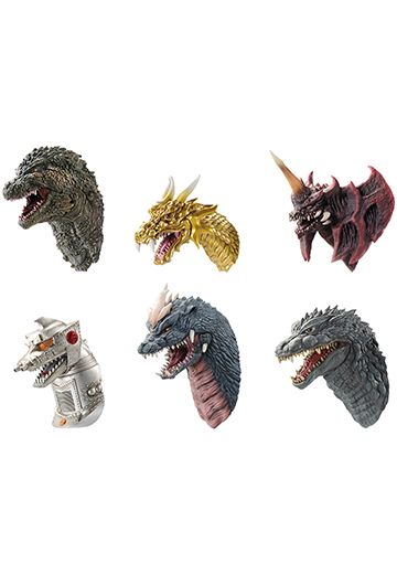 一番赏 哥斯拉-1.0 H奖 怪兽头部磁铁 | Hpoi手办维基