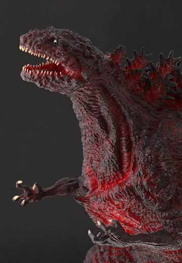 东宝30厘米系列 日比谷哥斯拉广场 哥斯拉像五周年 透红色 | Hpoi手办维基