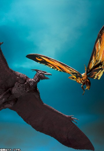 S.H.MonsterArts 哥斯拉：怪兽之王 摩斯拉+拉顿 | Hpoi手办维基