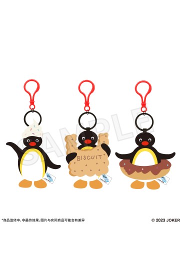企鹅家族 毛绒玩偶挂件 奶油/曲奇/甜甜圈 | Hpoi手办维基