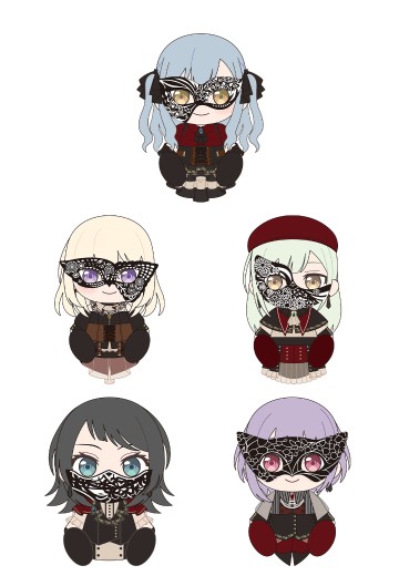 梦想协奏曲！ 毛绒玩偶 颂乐人偶 悲伤/死亡/恐惧/爱/忘却